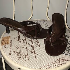 Brown sandals